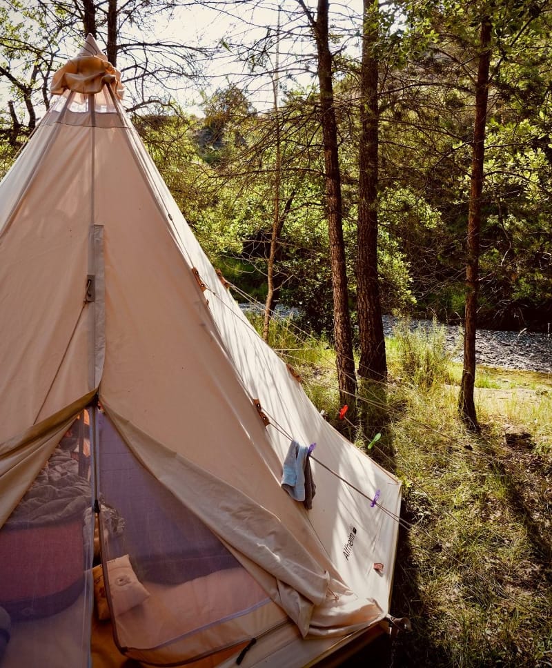 From Camping Trauma to Tipi Dreams: My Camping Experiences Then & Now