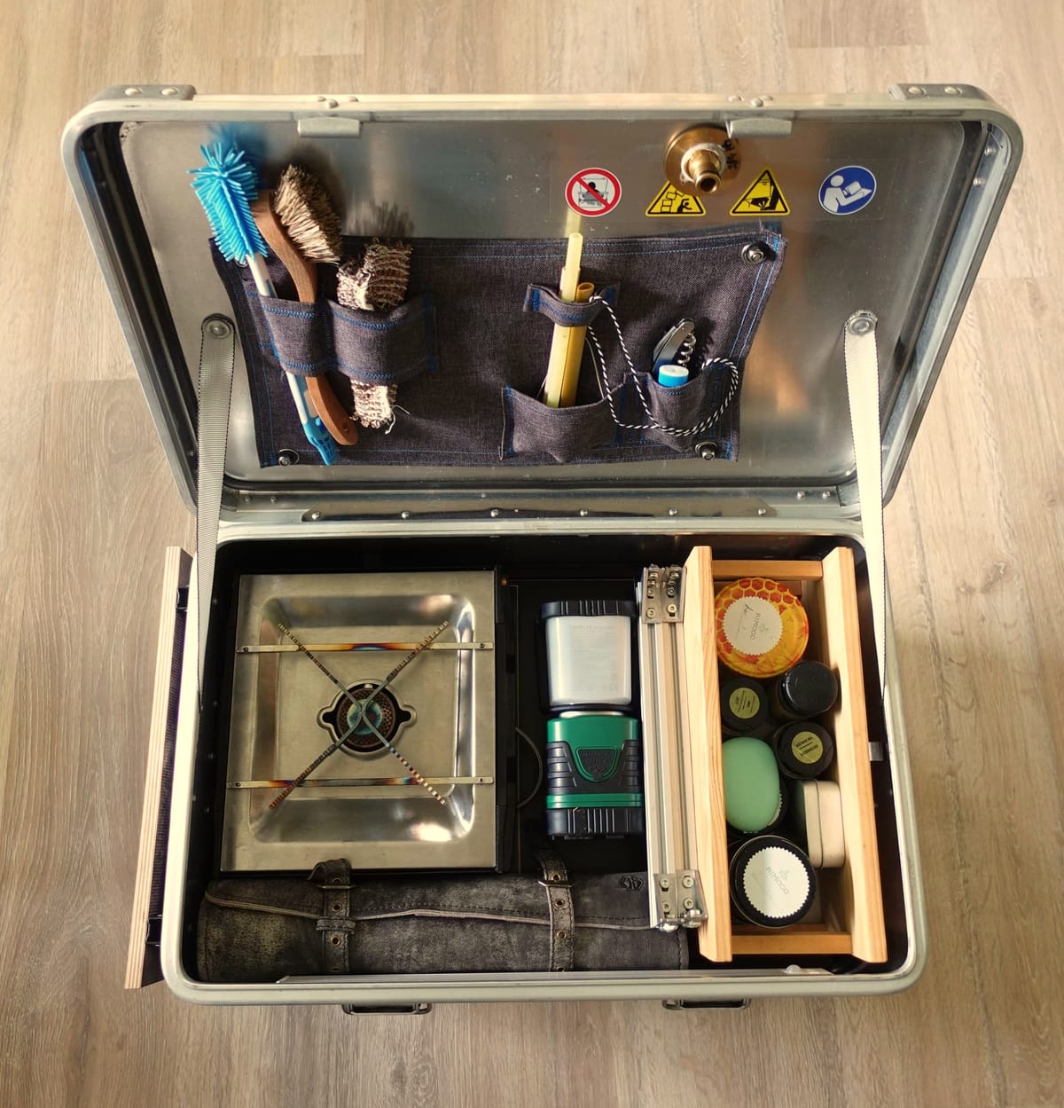 Cooking Outdoors - The DIY Kitchen Box - The Idea